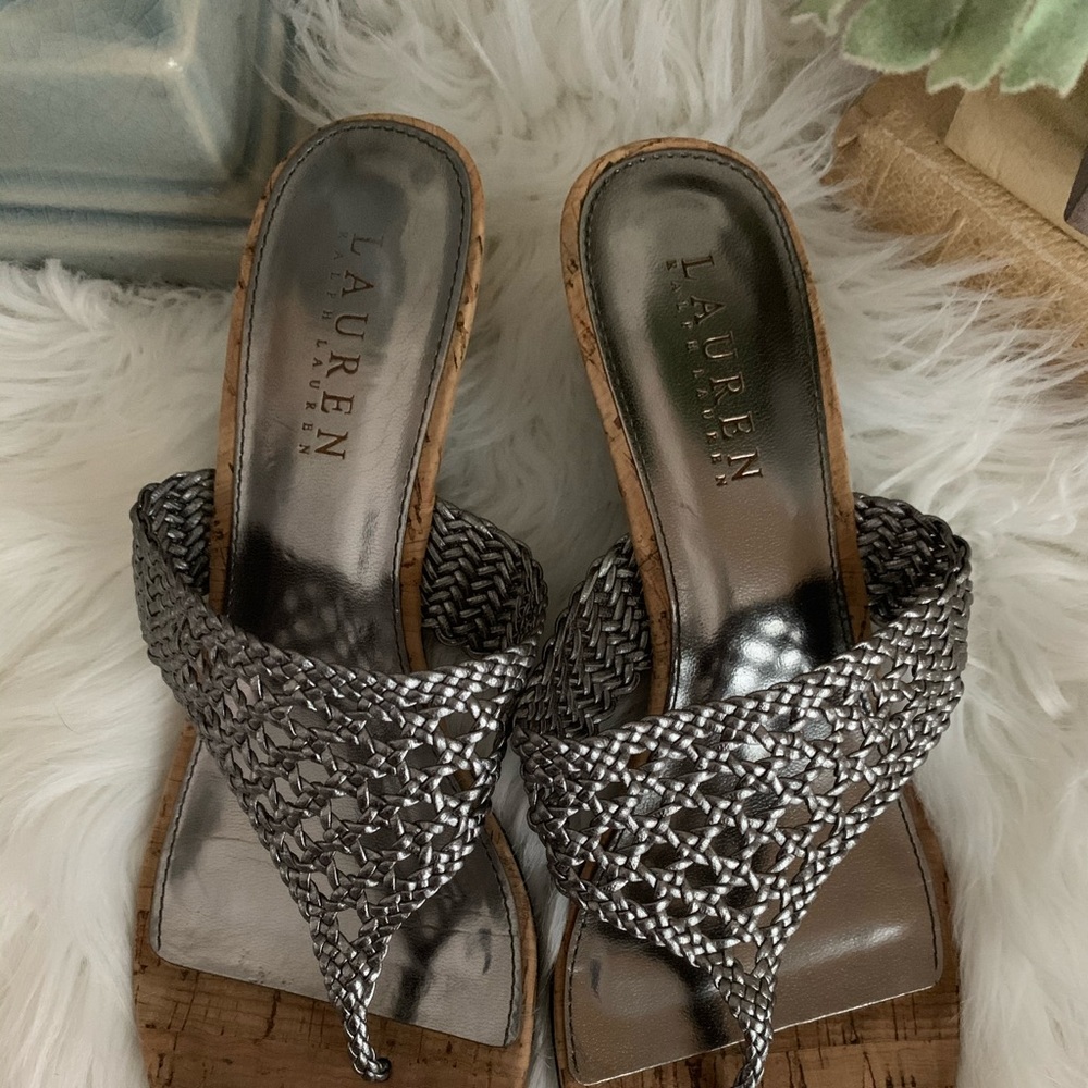 Ralph Lauren Nalena Sandals SIZE 7.5B - Picture 2 of 8